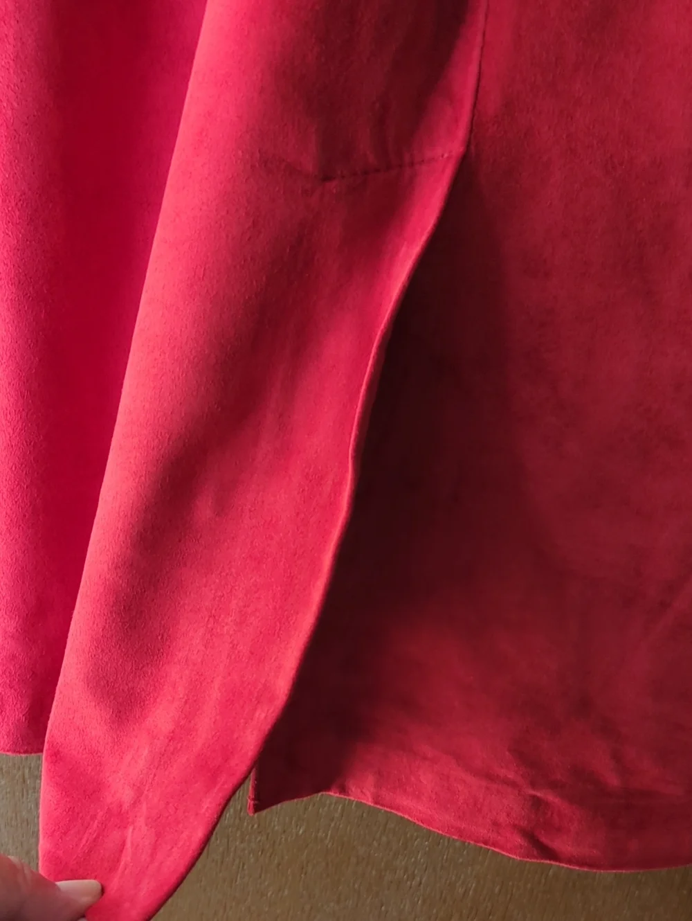 Evan Davies elegant red
